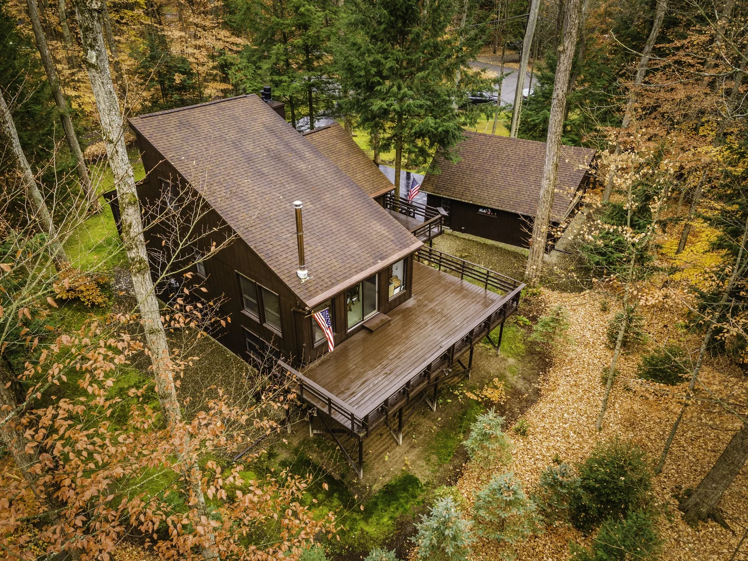 Aerial real estate photo of a Western New York property by Buffalo Homes