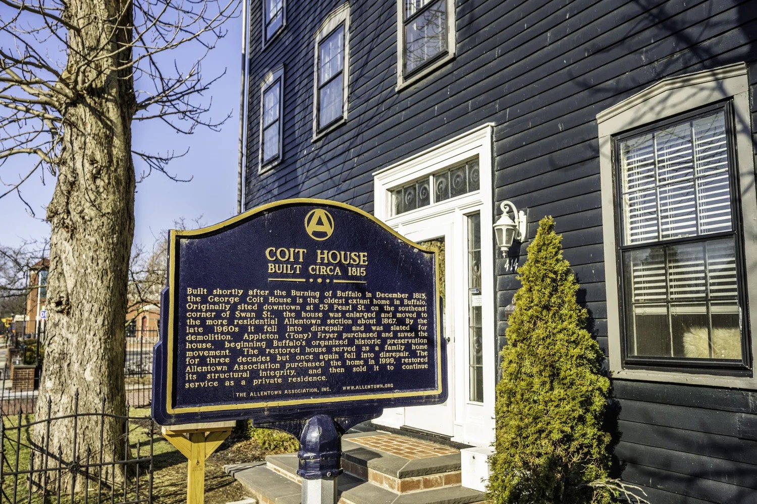 Buffalo's Oldest Home: The Coit House