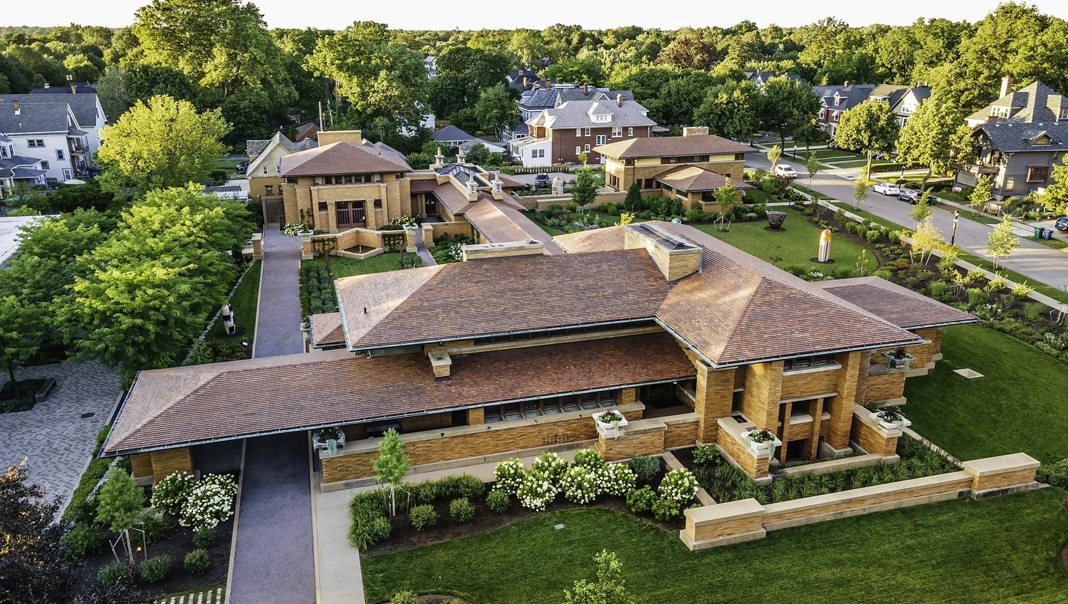 Frank Lloyd Wright's Darwin Martin House in Buffalo NY