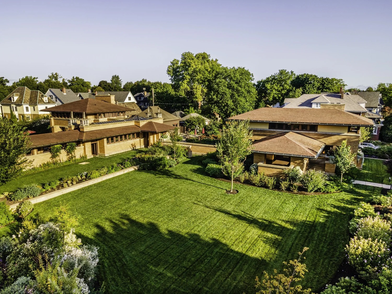 Frank Lloyd Wright's Darwin Martin House in Buffalo NY