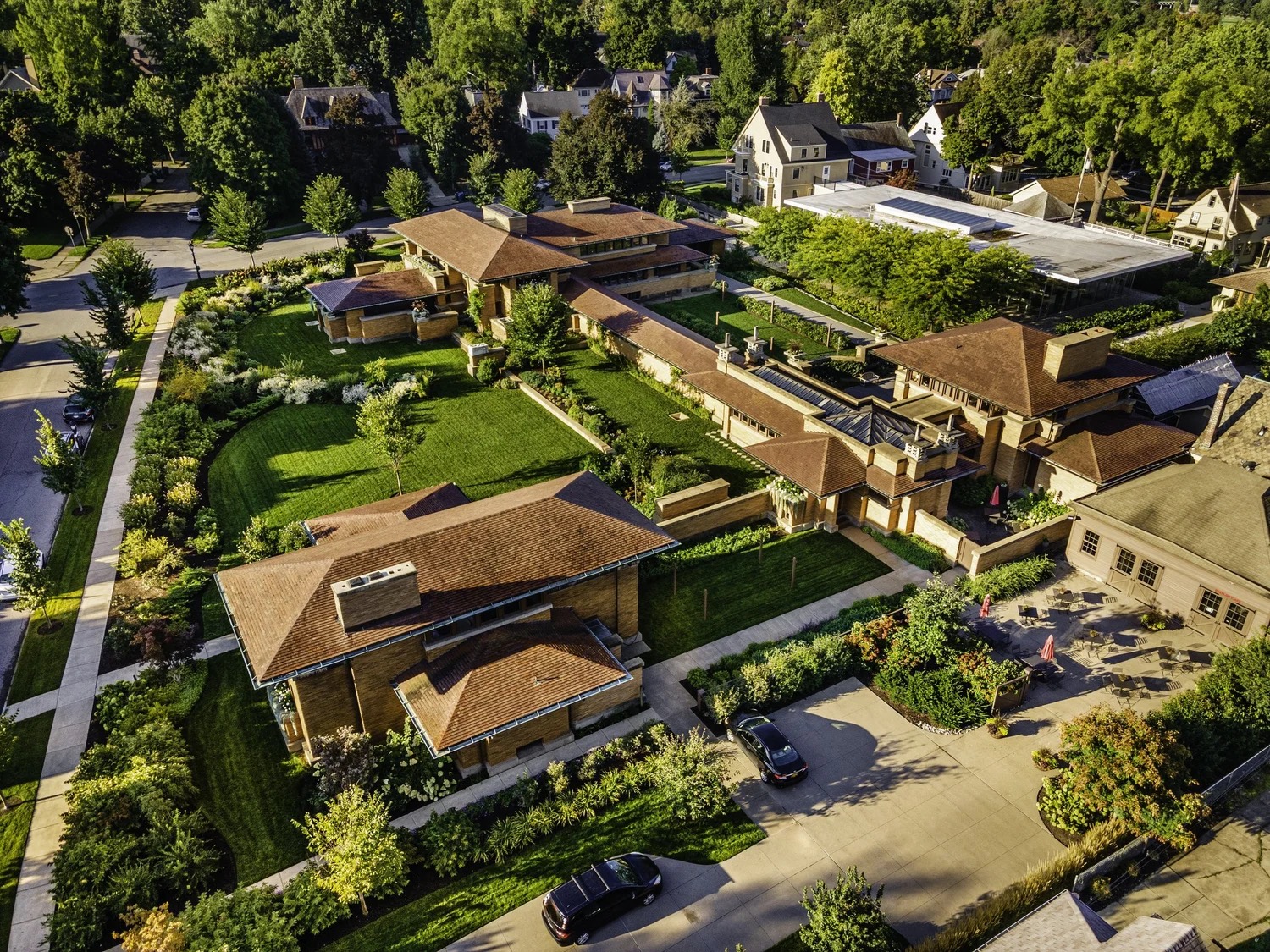 Frank Lloyd Wright's Darwin Martin House in Buffalo NY