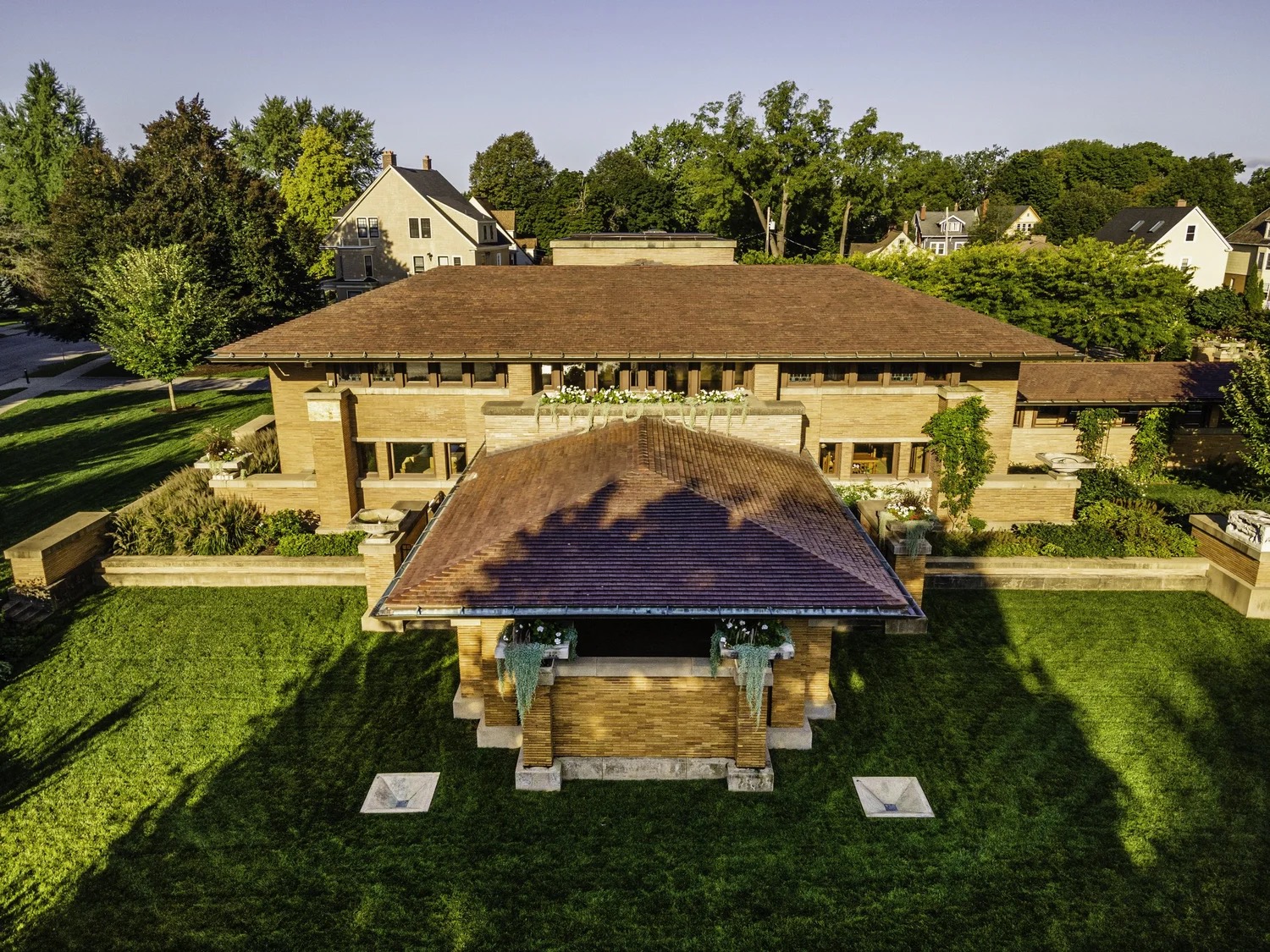 Frank Lloyd Wright's Darwin Martin House in Buffalo NY