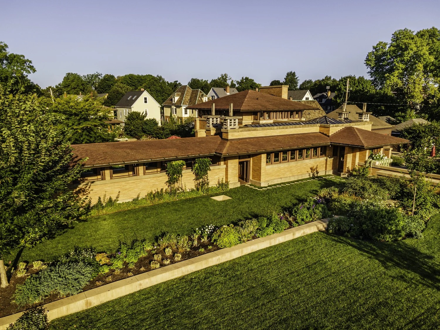 Frank Lloyd Wright's Darwin Martin House in Buffalo NY