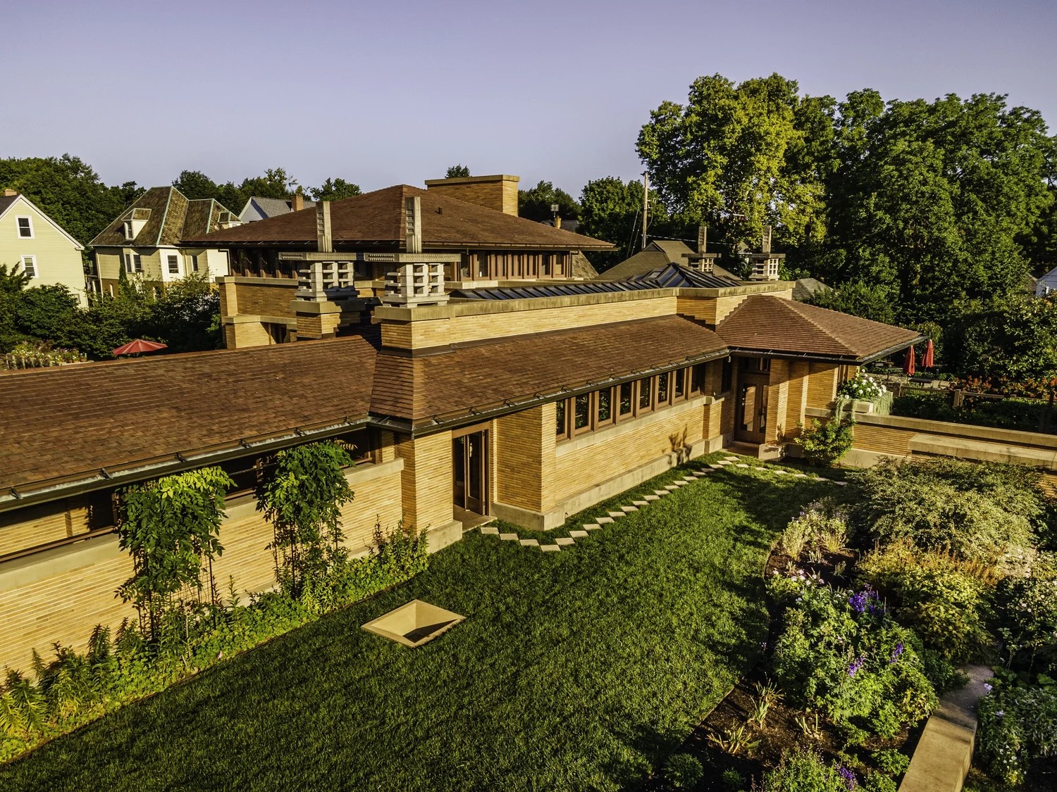Frank Lloyd Wright's Darwin Martin House in Buffalo NY