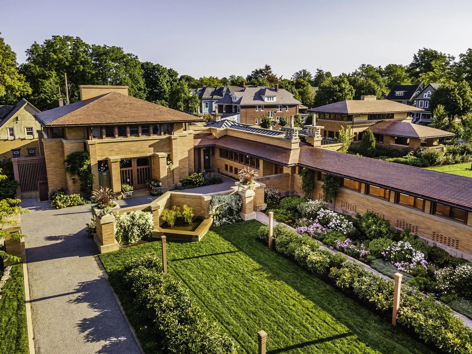 Frank Lloyd Wright's Darwin Martin House in Buffalo NY