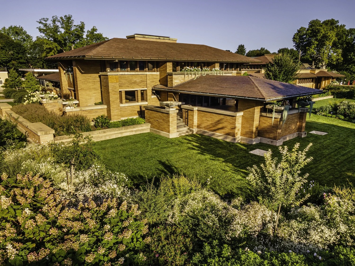 Frank Lloyd Wright's Darwin Martin House in Buffalo NY