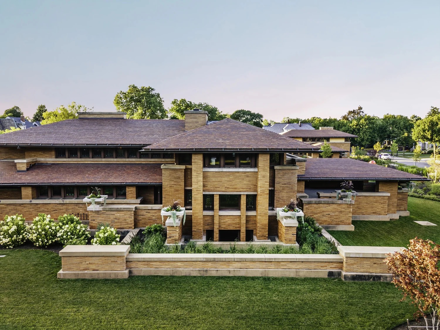 Frank Lloyd Wright's Darwin Martin House in Buffalo NY