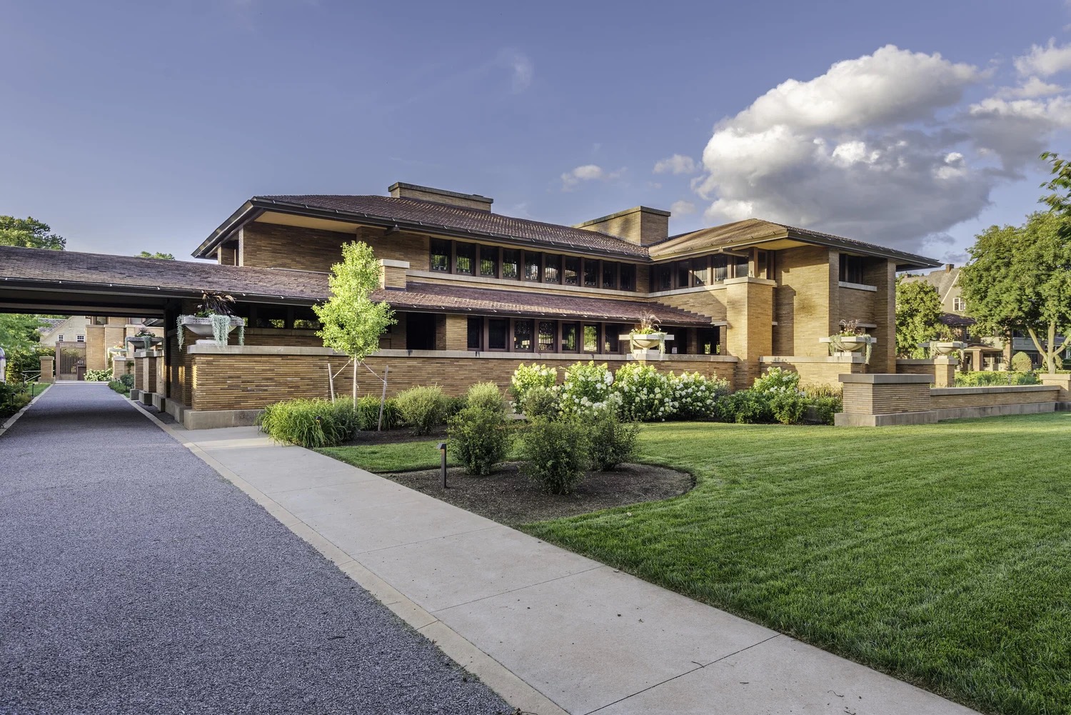 Frank Lloyd Wright's Darwin Martin House in Buffalo NY