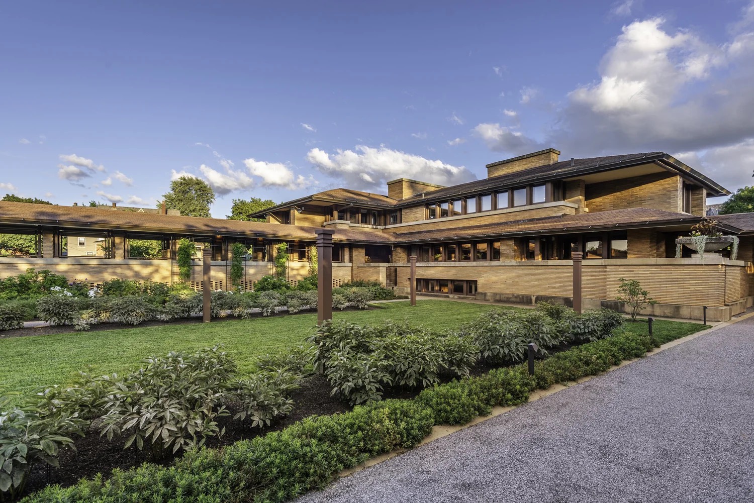 Frank Lloyd Wright's Darwin Martin House in Buffalo NY