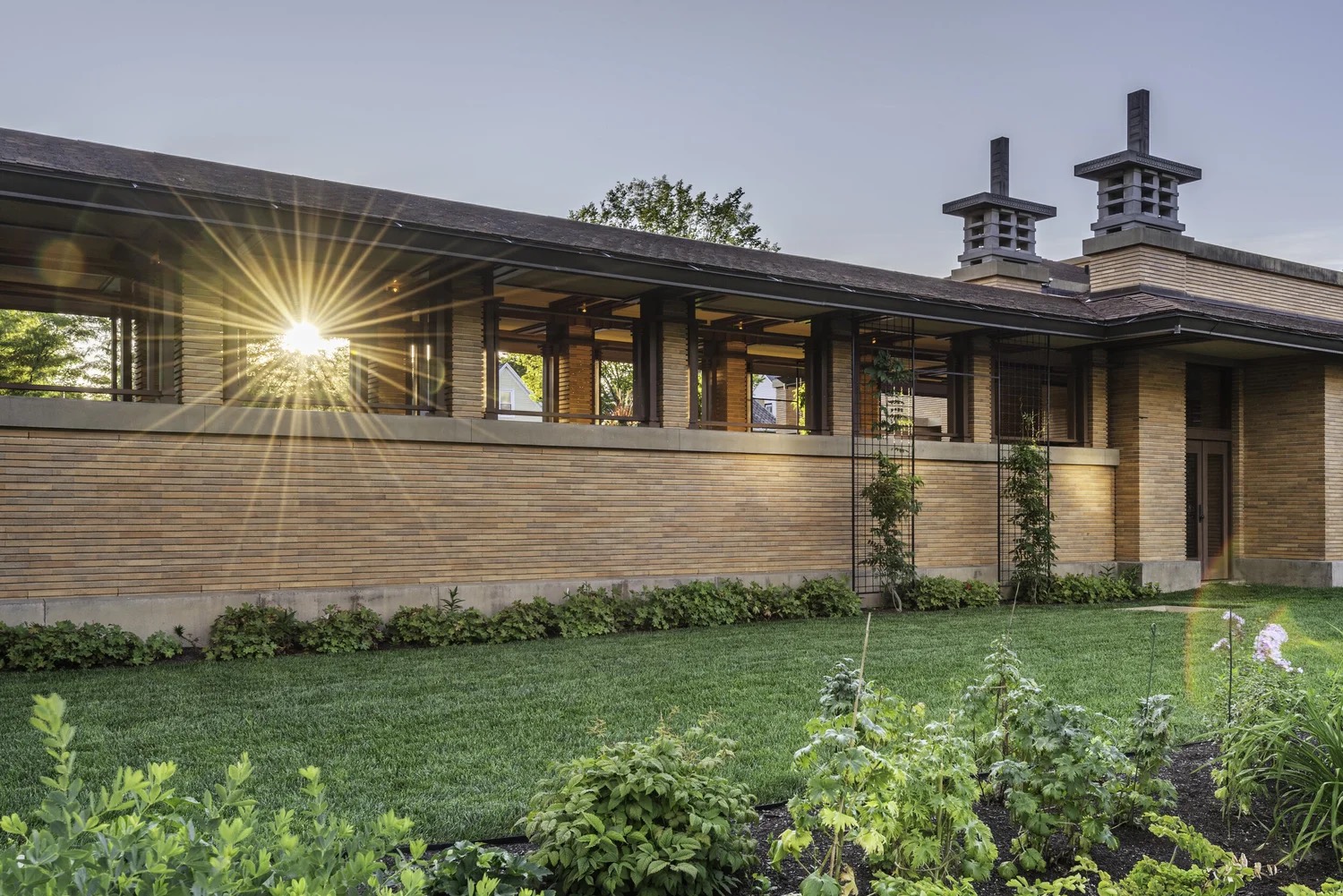 Frank Lloyd Wright's Darwin Martin House in Buffalo NY