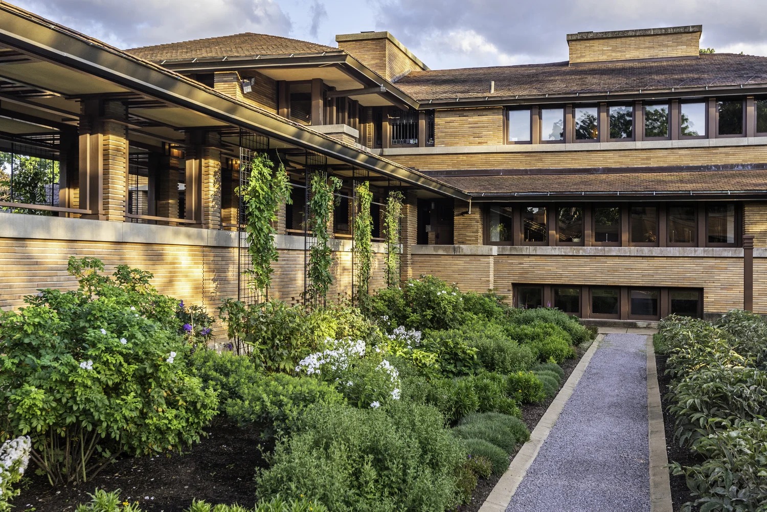 Frank Lloyd Wright's Darwin Martin House in Buffalo NY