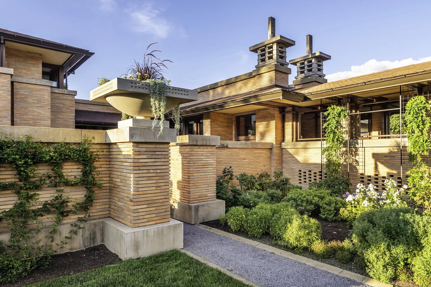 Frank Lloyd Wright's Darwin Martin House in Buffalo NY