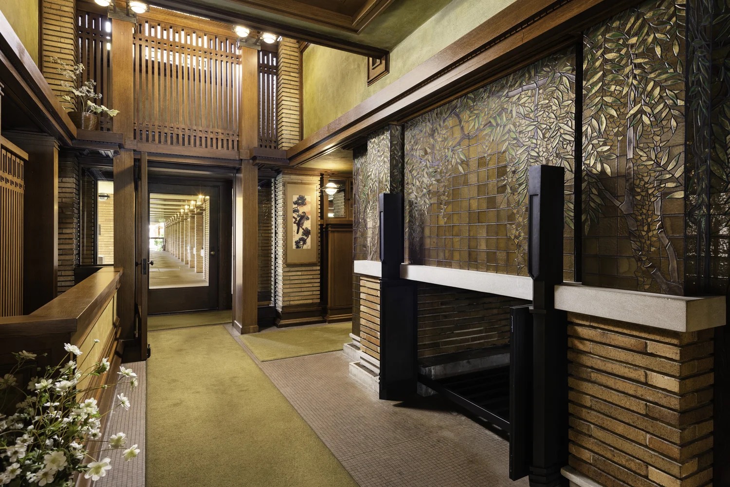 Frank Lloyd Wright's Darwin Martin House in Buffalo NY