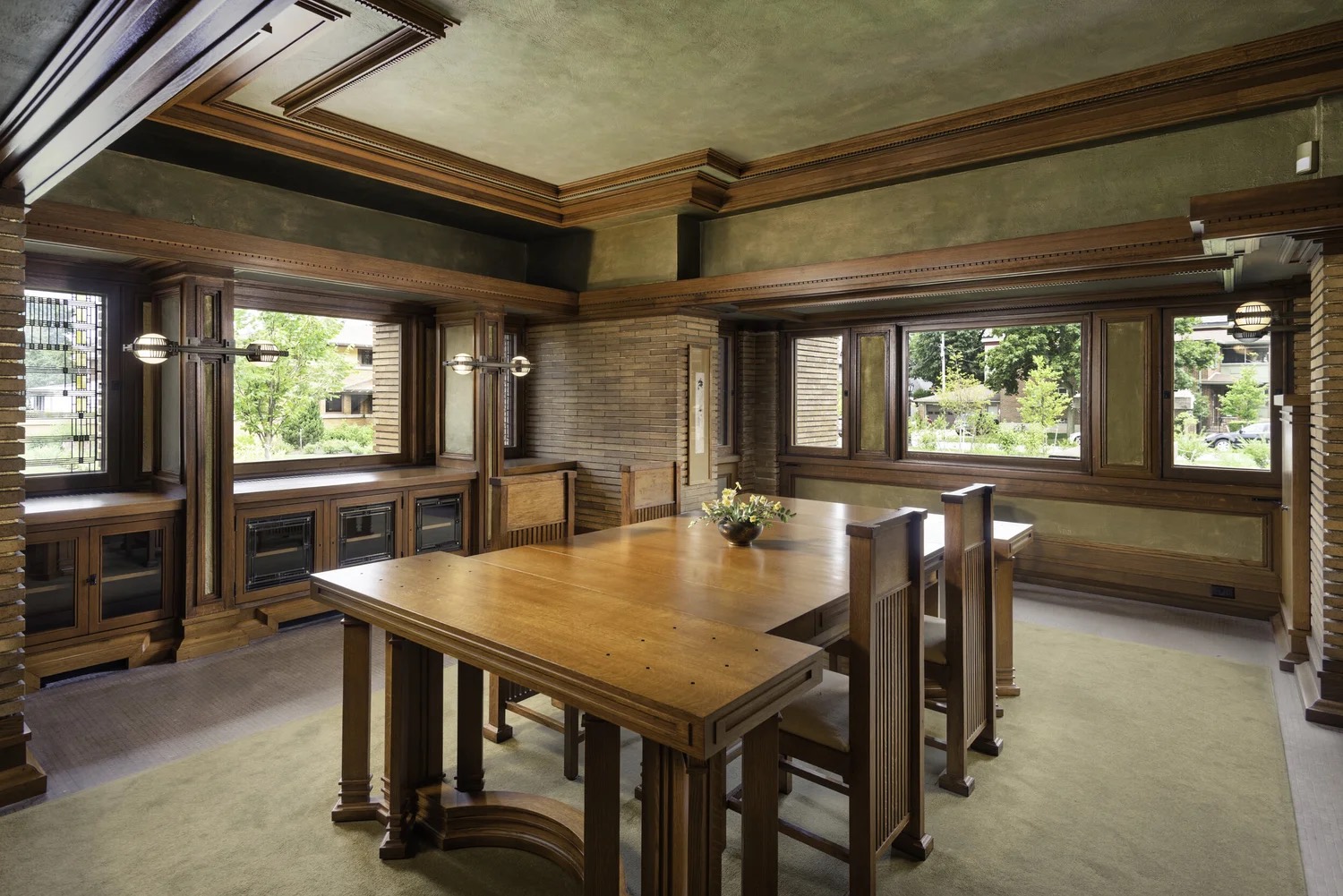 Frank Lloyd Wright's Darwin Martin House in Buffalo NY
