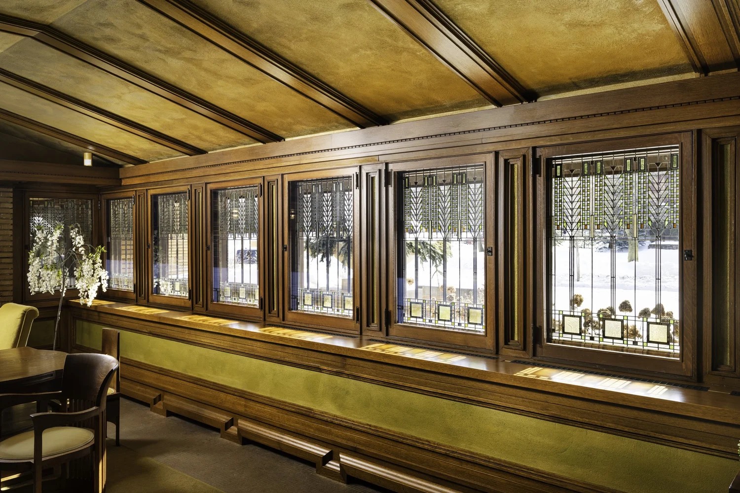 Frank Lloyd Wright's Darwin Martin House in Buffalo NY