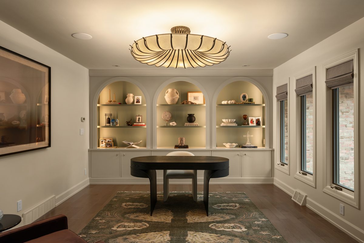 Interior photography, built-in display room