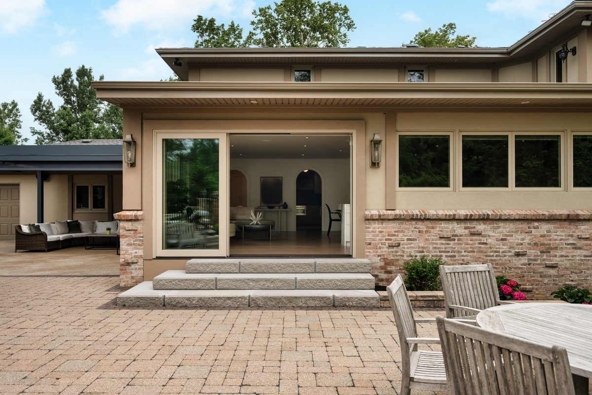 Exterior photography, patio and outdoor living space