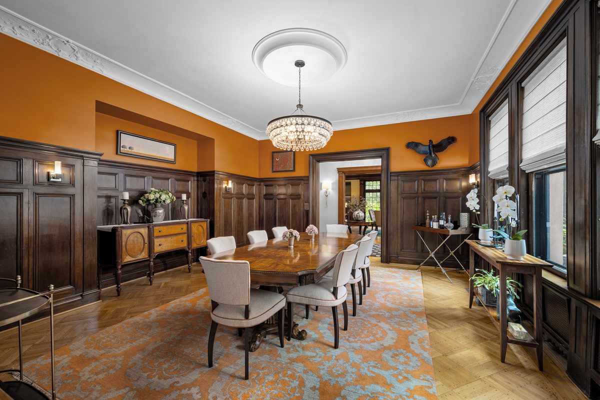 Rental photography, formal dining room